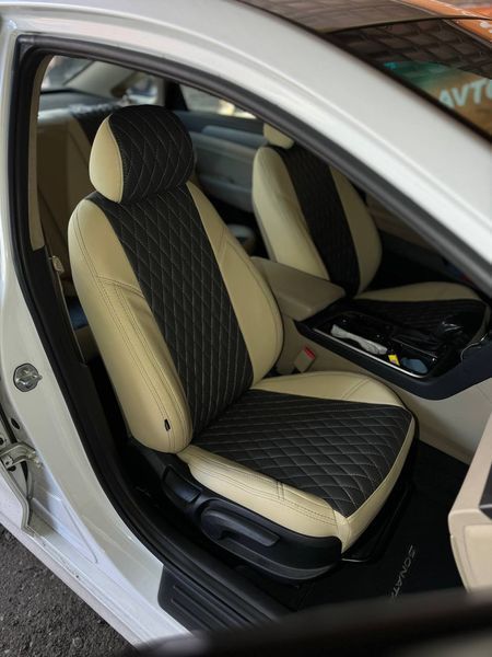 Чехлы на сиденья авто Honda Odyssey 2008-2015 A-Mania 088 фото