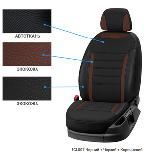 Авточохли для Toyota Estima 2006-2012 р 545_11 фото